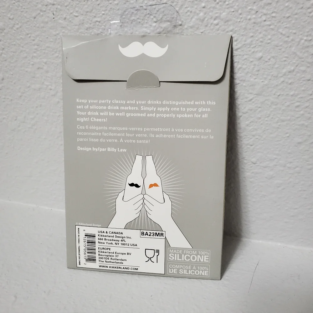 Drink Markers- Moustaches
